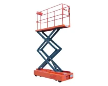 200kg 250kg Greenhouse Trolley Forklift for Picking, Pipe Rail Trolley, Electric Scissor Lift