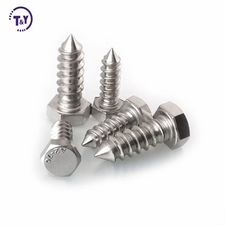 Flange Head Metal Roof Wood Brass Screw