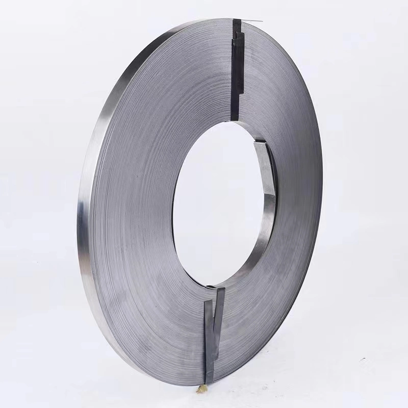 Q235 Q345b dB460 Painted Hoop Iron Packing Steel Straps Steel Band Iron Binding Strips Packing Straps Belt Galvanized Iron Coil Stainless Steel Strap