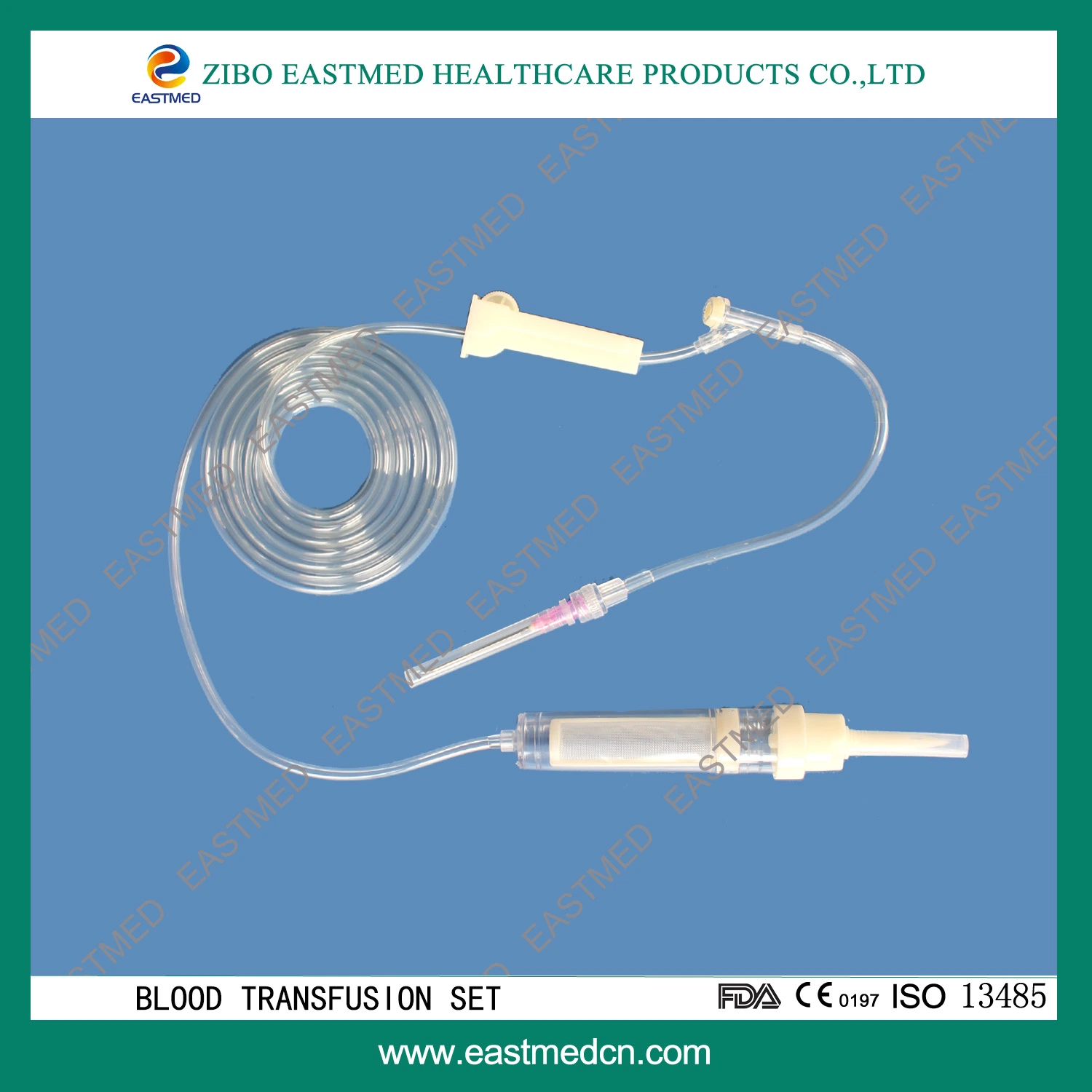 Medical Disposable Transfusion Infusion Set with Sterile Luer Slip