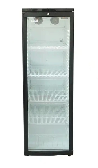 300L Slim solo cristal de la puerta del refrigerador de supermercado comercial NEVERA REFRIGERADOR