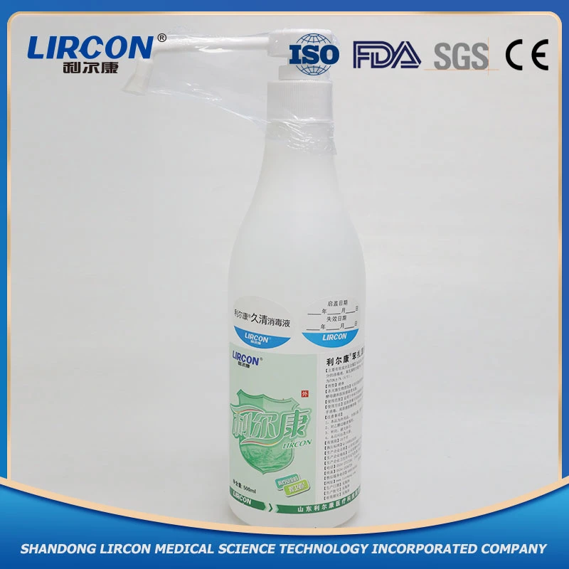 Factory Hand Sanitizer Benzalkonium Bromide Alcohol Hand Sanitizer Made in China