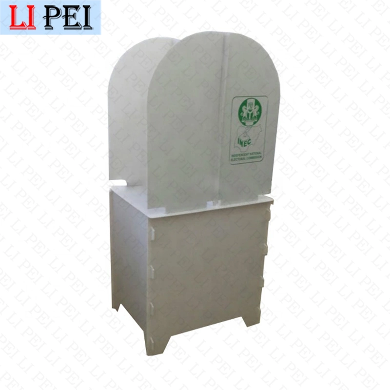 Wholesale PP Corrugated Corflute Sheet Election Platform Plastic Voting Booth