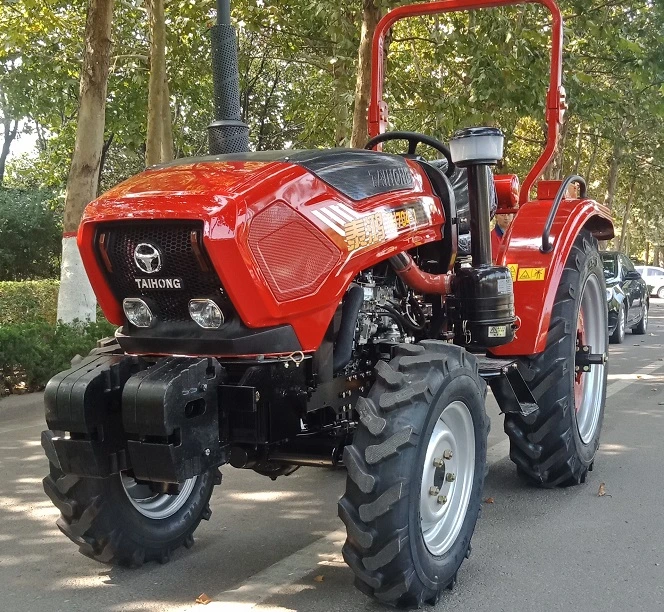 El suministro directo de fábrica China 4WD 50 HP Mini Tractor agrícola Te-504 para la venta de maquinaria