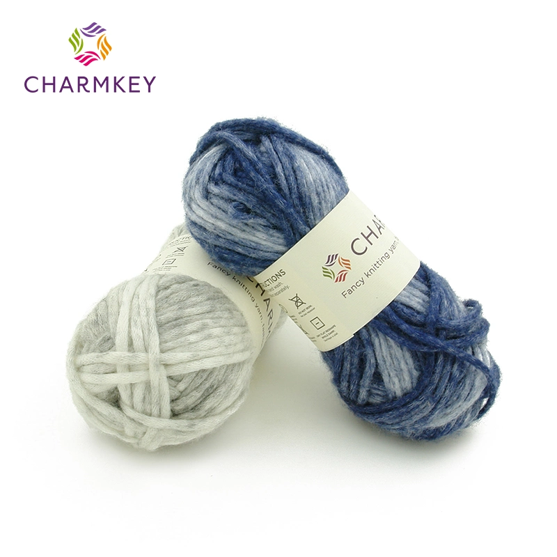 Wholesale Hand Knitting Acrylic and Nylon Blended Knitting Yarn