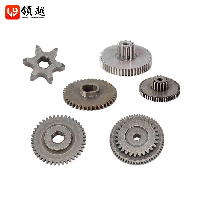 High Precision Auto Spare Parts Hardware Accessories Powder Metallurgy Parts Rolling Shutter Door Motor Sintered Drive Gear