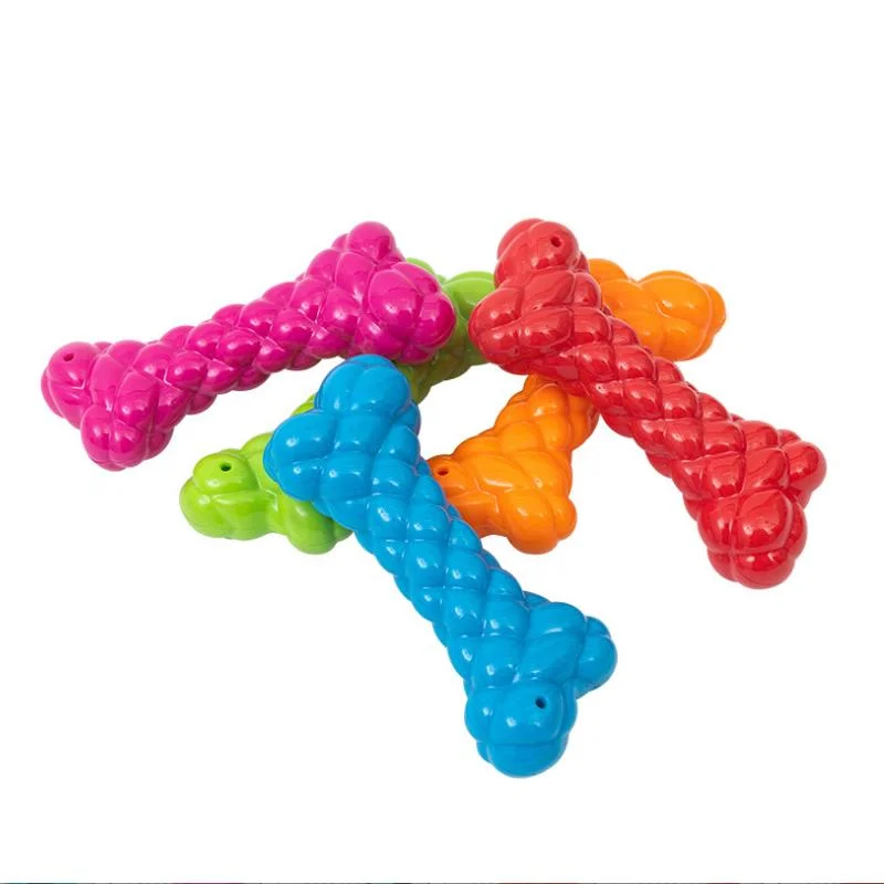 Manufacturer Pet Dog Toys Bone Chew Toys Aggressive Chewers Rubber Dog Training Toy