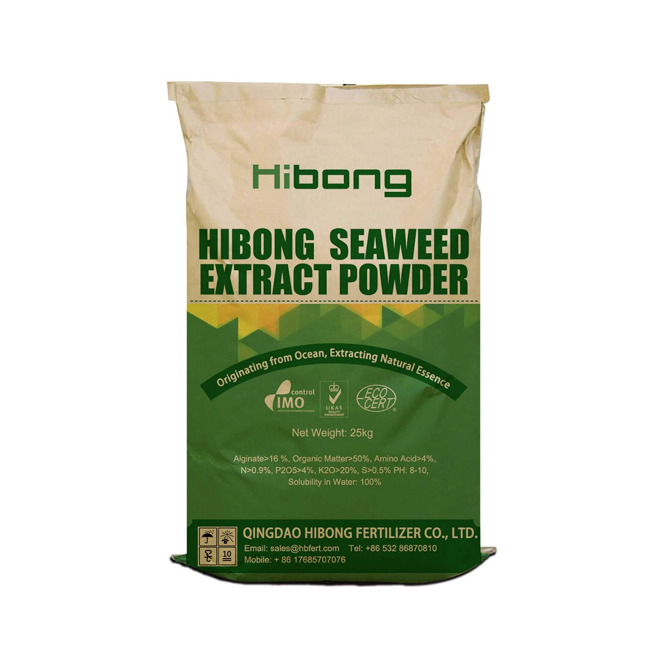 Seaweed Alga Base Powder Fertilizer