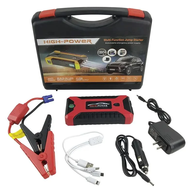 12V 21000mAh Car Emergency Tool Portable Auto Vehicles Car Battery Jump Boost Booster Box