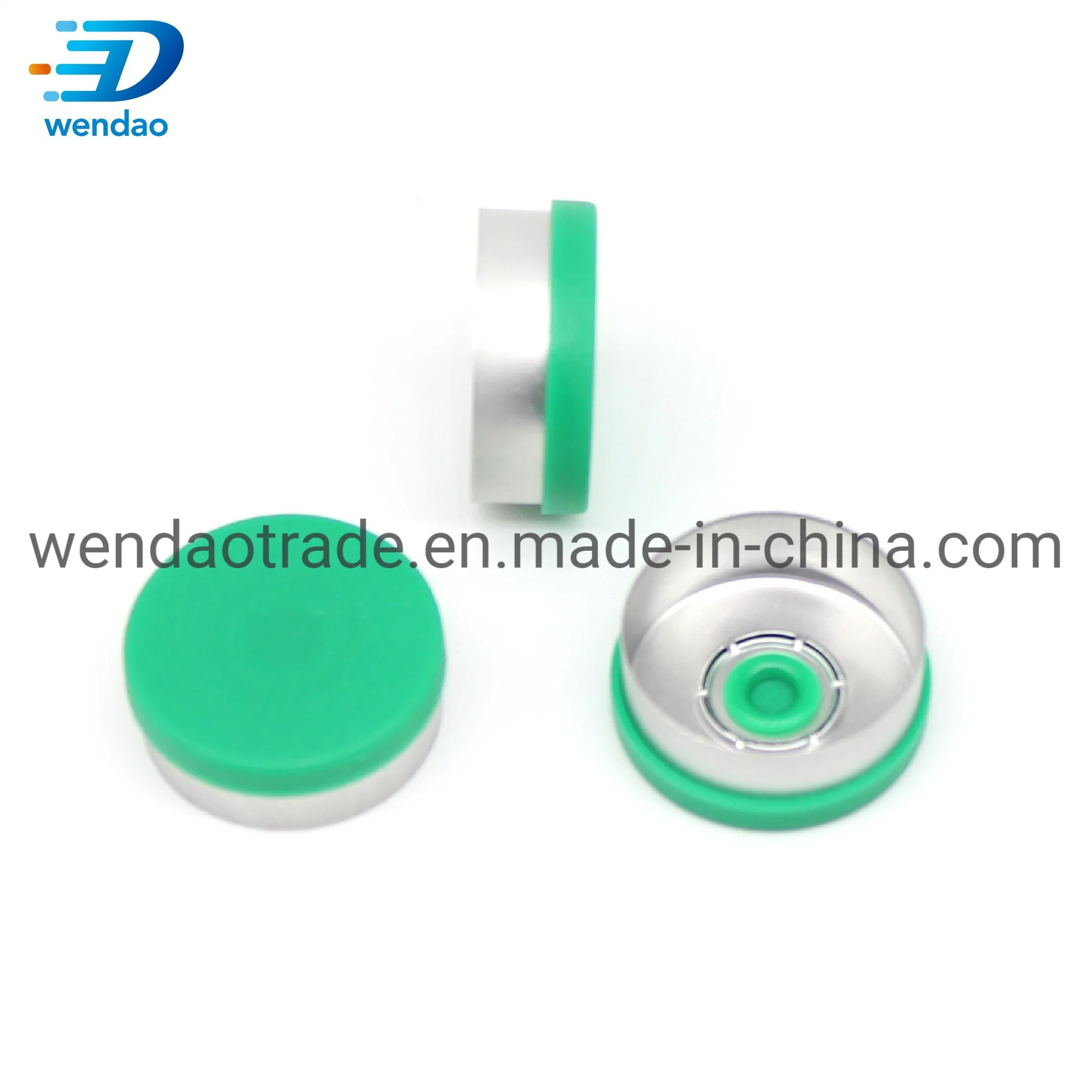 Customized Color Injection Vial Cap Medicine Glass Bottle Aluminium Plastic Vial Cap