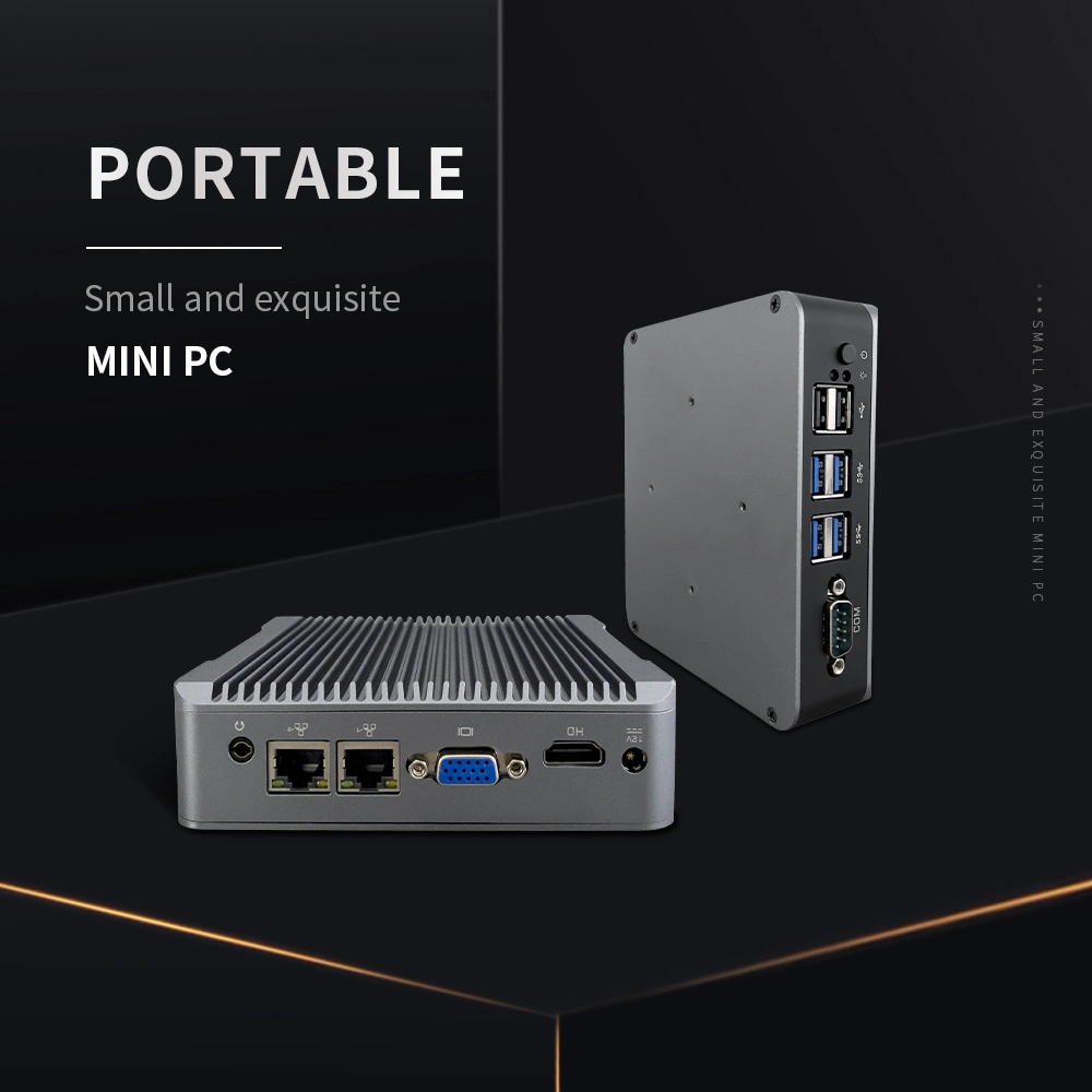 Fanless Mini PC All in One PC OEM/ODM Mini Computer I7 Mini PC Industrial Mini PC