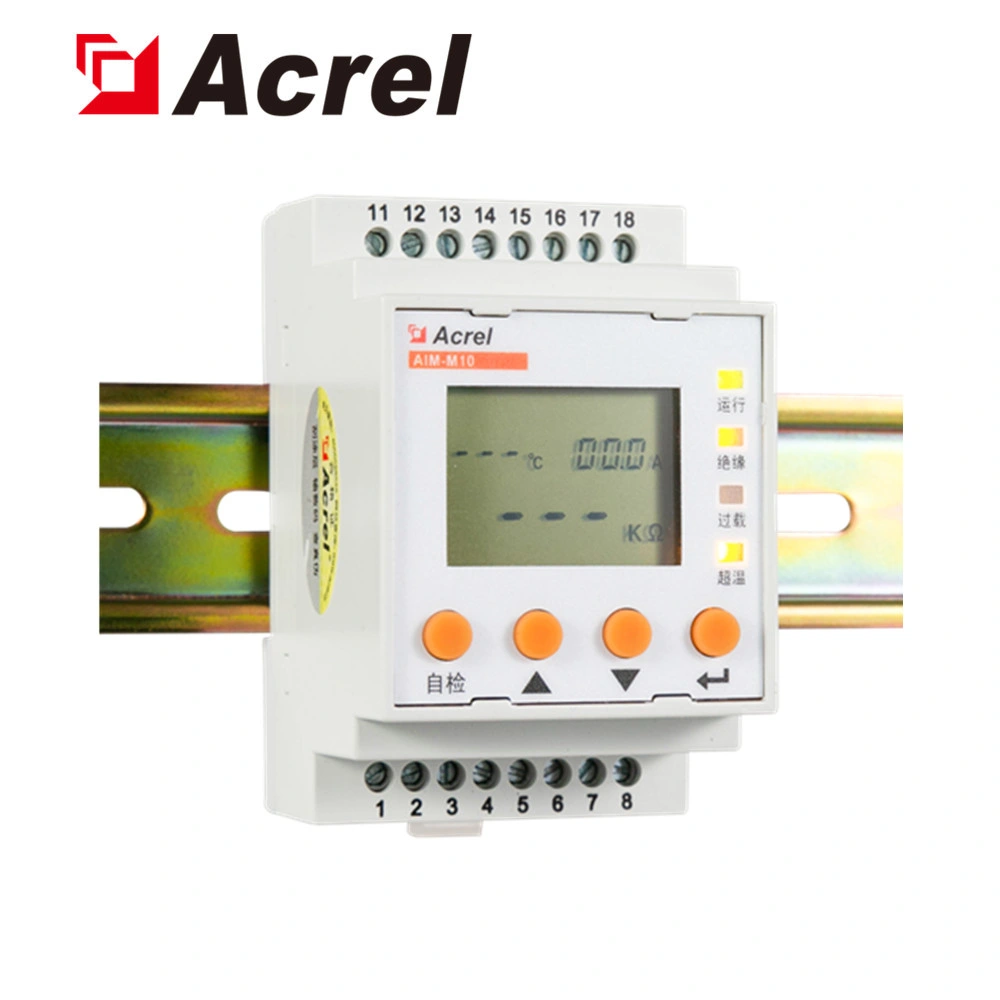 Acrel Aim-M10 isolamento hospitalar Groud Monitor Avaria Dispositivo Detector para desenterrados AC/DC de sistemas de controle