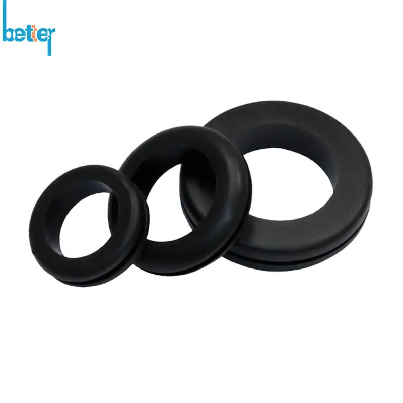 Custom Round/Rectangular/Square Silicone Rubber Grommet Hole Split Plug/Gasket/Seal for Firewall/Wire/Appliance