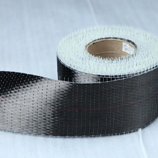 High Strength T700 Carbon Fiber Cloth Unidirectional Carbon Fiber Tape 400GSM 12K Ud Carbon Fiber