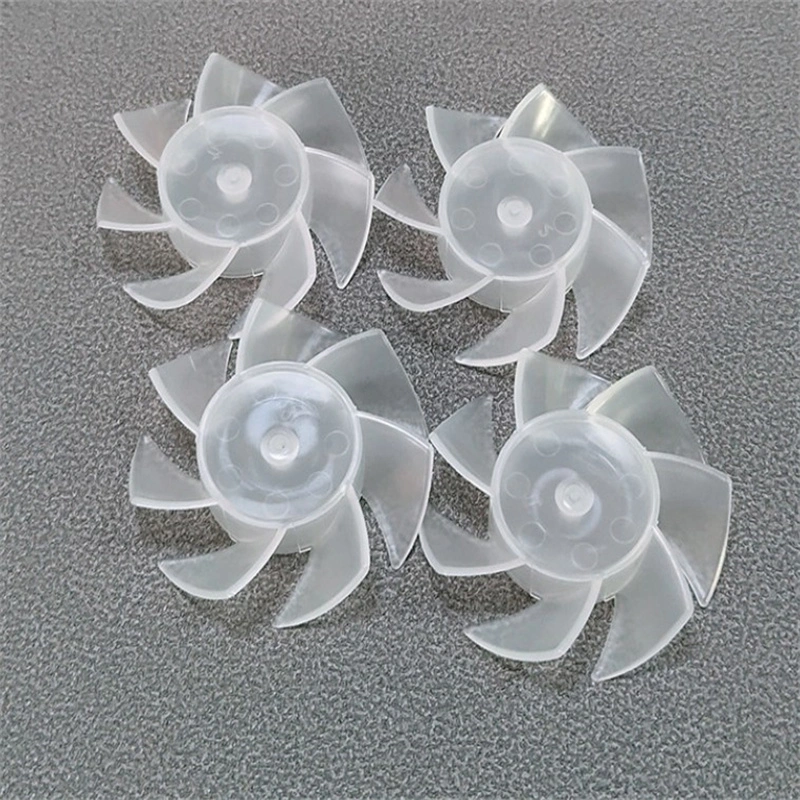 Las aspas del ventilador de plástico modelo OEM para uso del ventilador (12' '' ') , 16 de 3 hojas de color blanco transparente de plástico Plat parte de goma productos de plástico