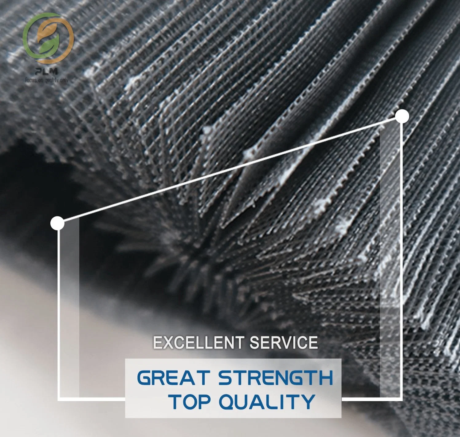 High quality/High cost performance and Manufacturer Price for Polyester Pleated Plisse Insect Screen Net