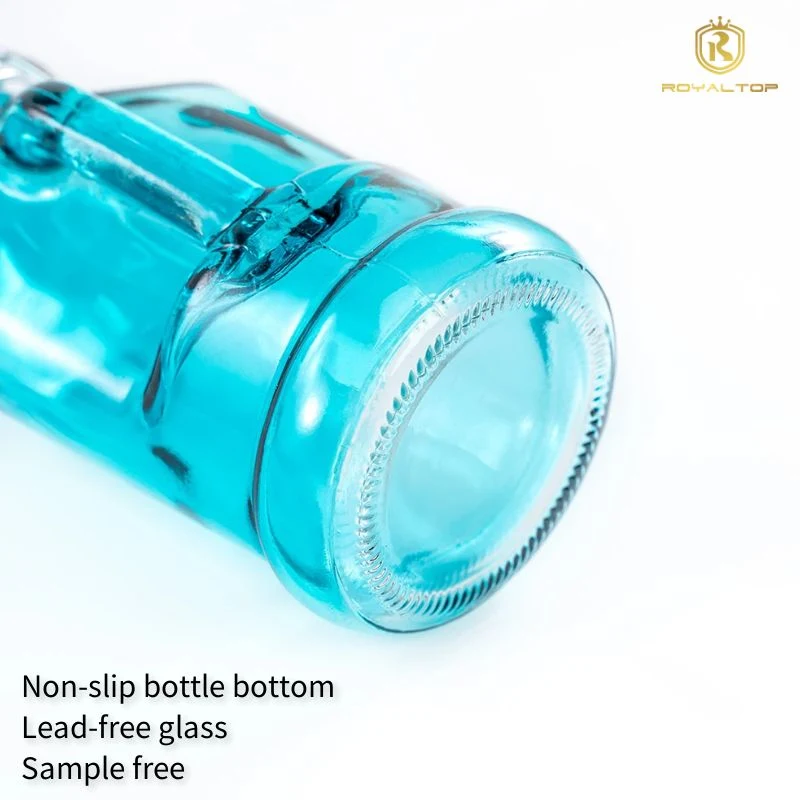 Wholesale/Supplier Kitchen Swing Lid Bottle 200ml Custom Colored Lead-Free Glass Flip Top Bottle for Brewing Beer Oil and Vinegar