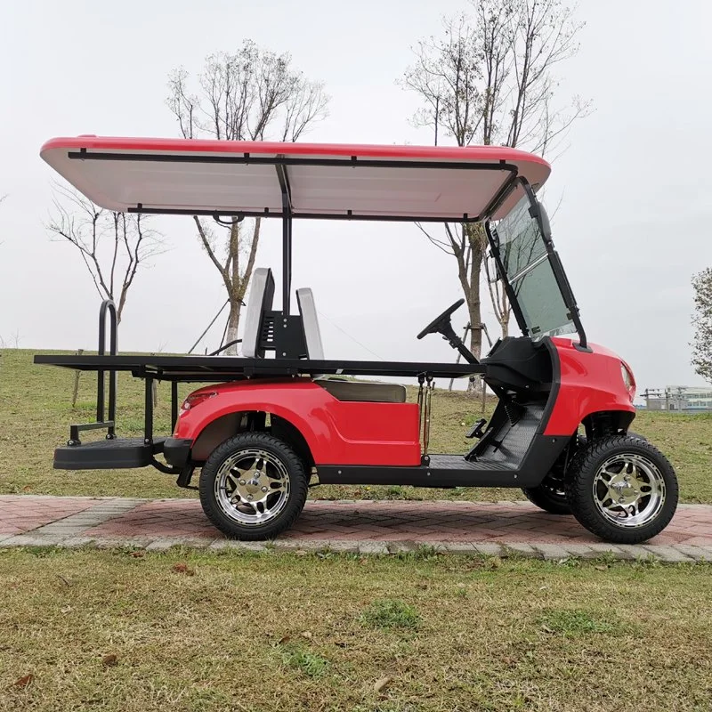 Mini 2 Passenger 4WD Golf Carts Electric Ambulance Vehicle