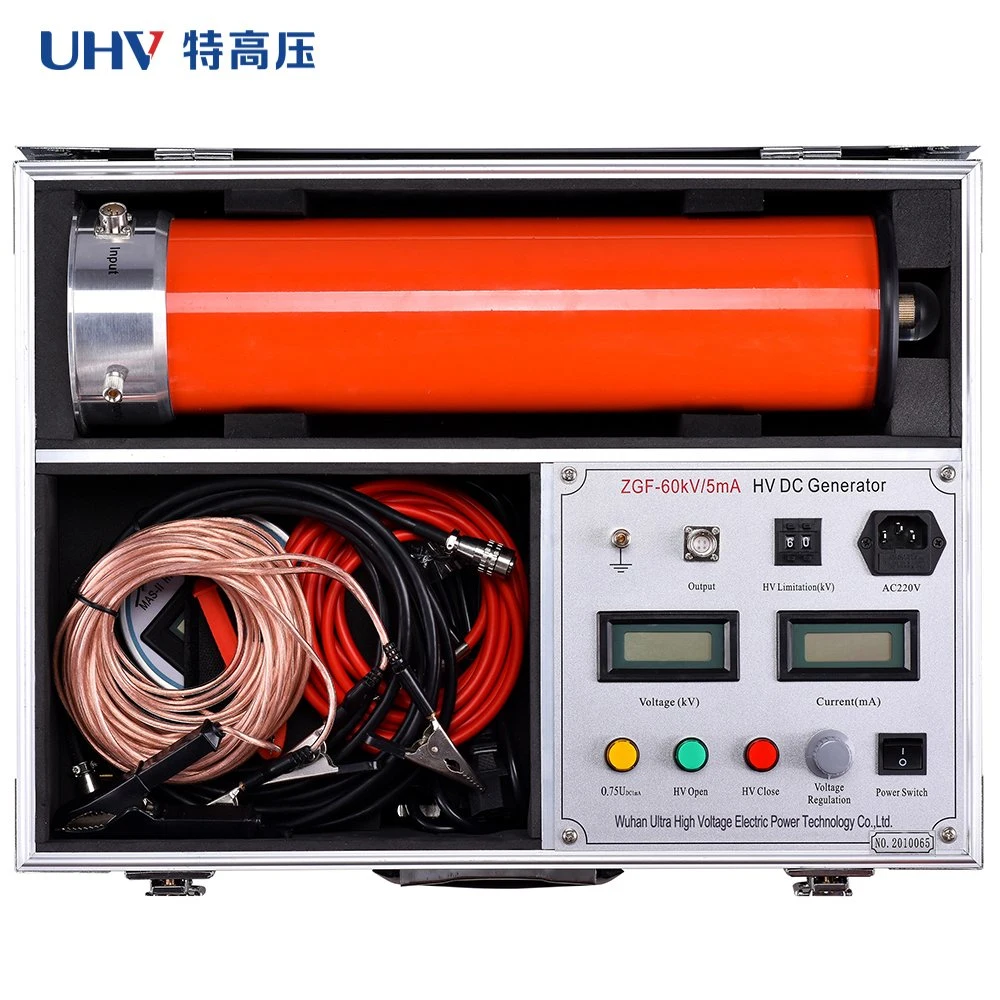 Zgf 120kv 5mA Leakage Current Test DC Hipot High Voltage Generator DC Hipot Tester