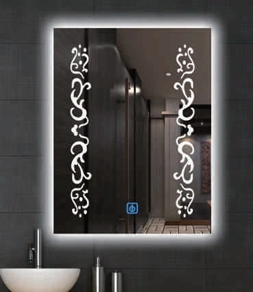 2023 Customized Anti-Fog Wall Mounted Irror LED Light Smart Mirror