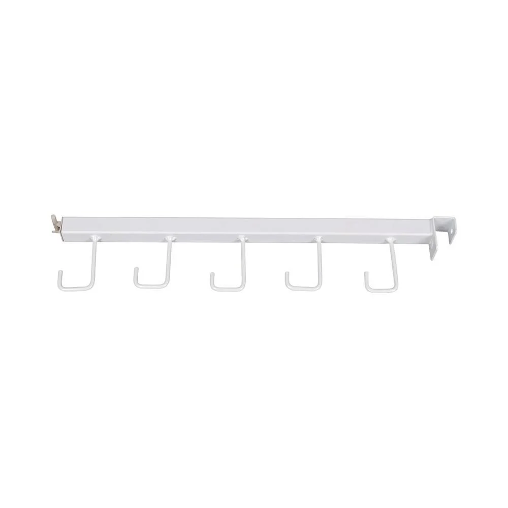 Double Wire Design Supermarkt Shopping Regal Anzeige Crossbeam Haken mit Preisberechnung