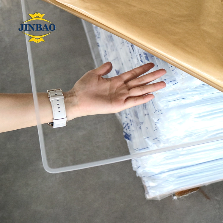 Jinbao 1 Inch Thick Clear Acrylic Sheets Cast Acrylic Sheet for Decoration with Free Sample