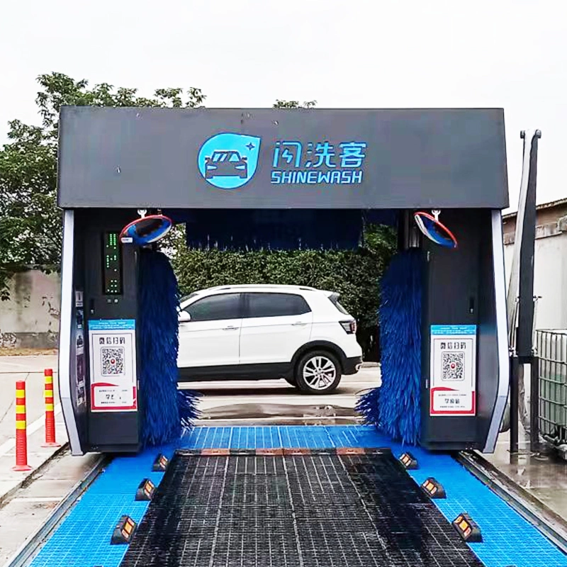 Computer Control High Pressure Car Washer Rollover Car Washing Machine Systems Fully Automatic