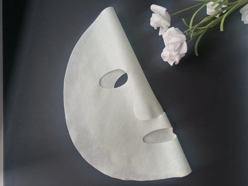 OEM Natural Botanic Fiber Non Woven Fabric Facial Mask Sheet (40GSM)