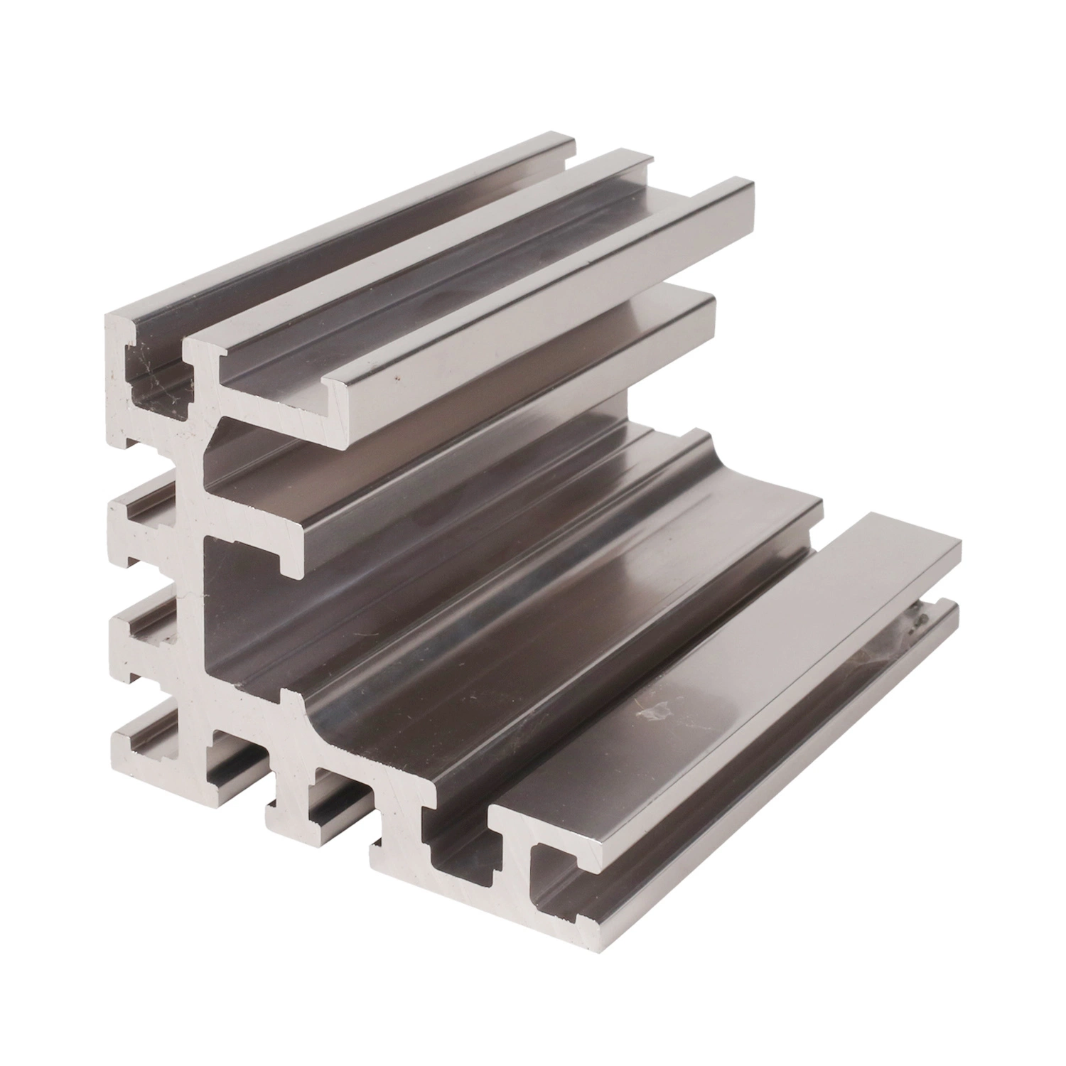 Custom Products Industrial Use CNC Machining Parts Aluminum Extrusion Section Aluminium Frame Profile