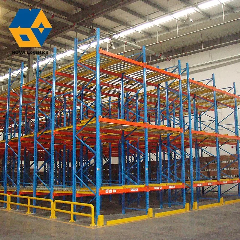 Nova Customized Adjustable Selective Warehouse Storage Heavy Duty Gravity Pallet Rack