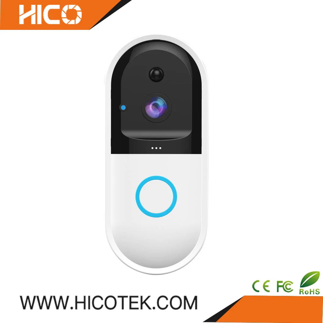 Hico Smart Doorbell Wireless 2g/3G/4G WiFi Mini APP Video HD CCTV IP Ai Trigger Home Security Body Camera