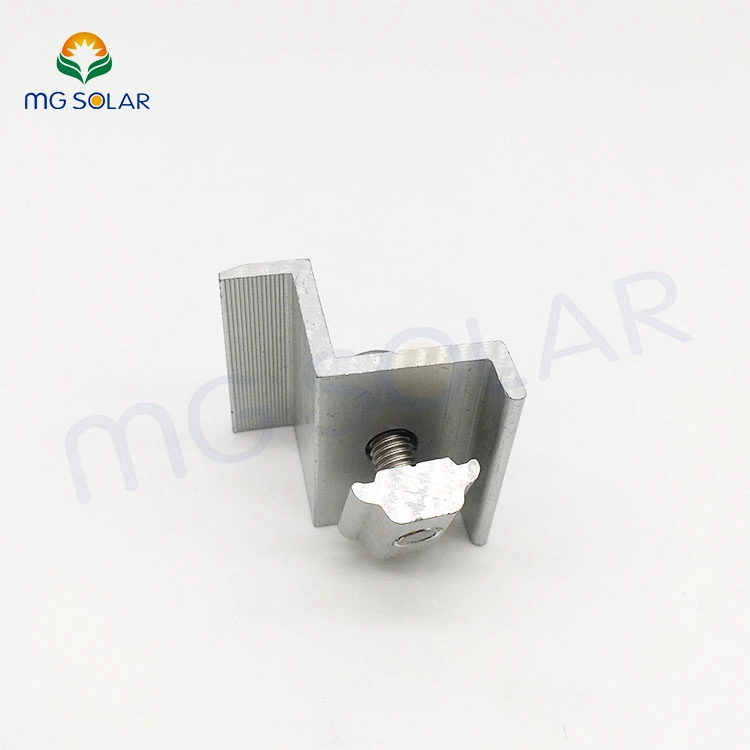 2023 Factory Direct Supply Solar Mounting Structure Side Pressure Block Solar Thin Film Side Pressure Aluminum Solar End Clips