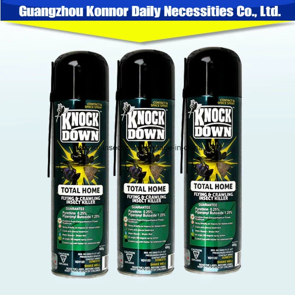 400ml Knock Down Insecticide Spray Indoor Insect Killer Spray