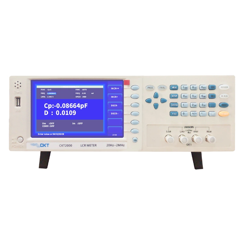 20Hz-500kHz Components Analyzer Resistance Meter Precision Lcr Meter (Model CKT500)