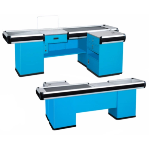 Good Quality Supermarket Cashier Counter Table