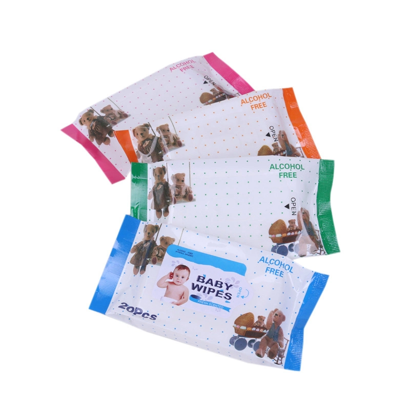 Spunlace Non-Woven Private Label Biodegradable Baby Wet Wipes