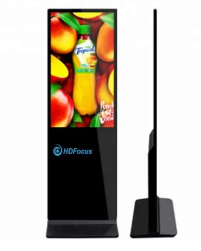 75inch Capacitive Touch Screen Outdoor Floor Standing Totem Display