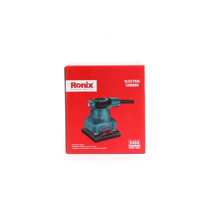 Ronix Model 6404 230W Mini Brushless Random Electric Orbit Wood Sander