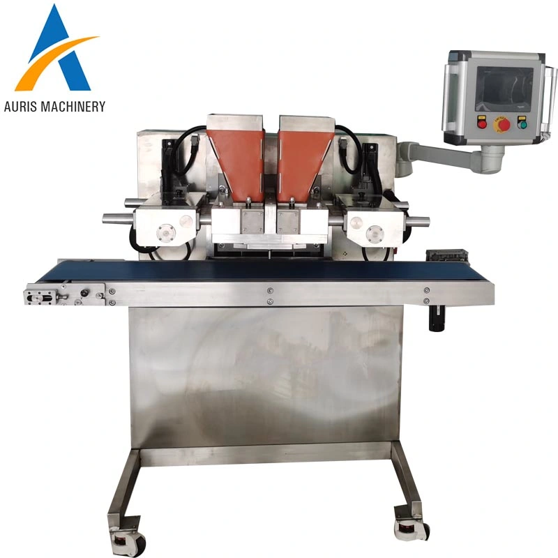 Industrial Snack Machines Two Color Center Filling Hot Chocolate Dispenser Depositor Chocolate Bar Making Forming Machine