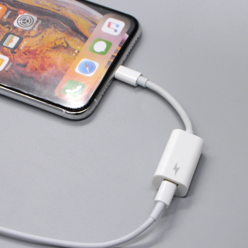 2 1 Audio y el adaptador de carga para Iphonex para el iPhone 8 Splitter