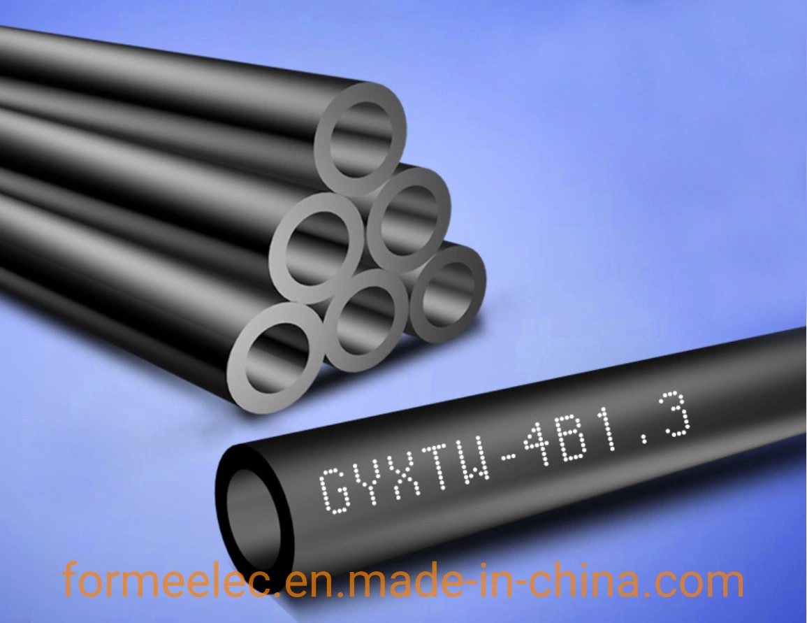 Optical Fiber Cable Outdoor Single-Mode 6 Core GYXTW Central Tube Light-Armored Cable