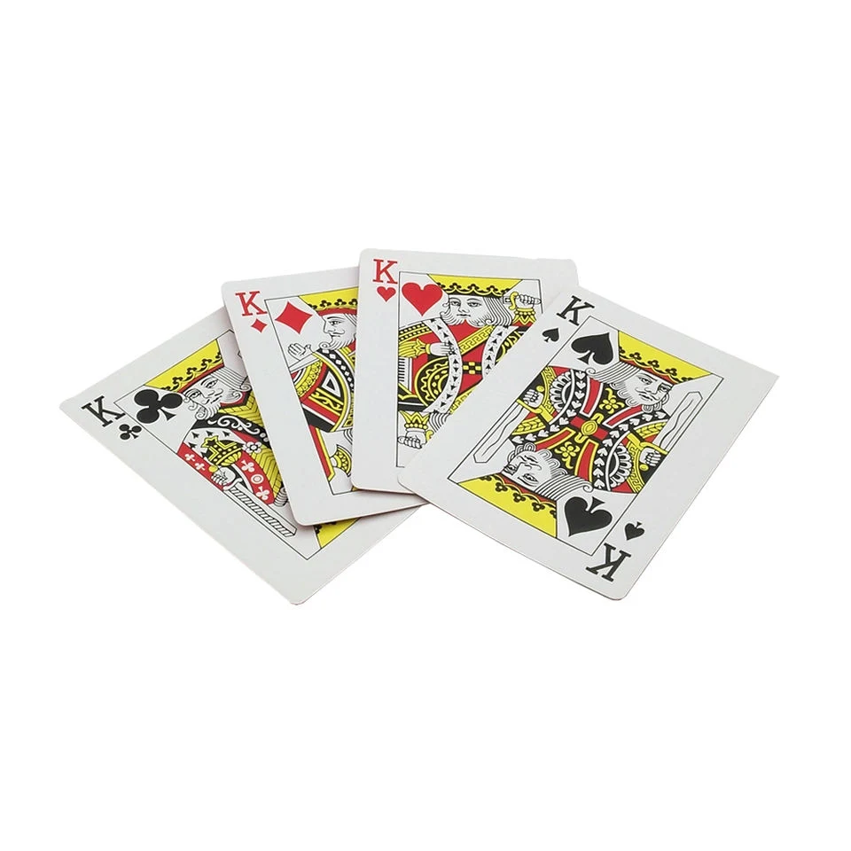 Custom Size Design Company Logo Game Board Family Paper Poker Playing Card Printing with Box