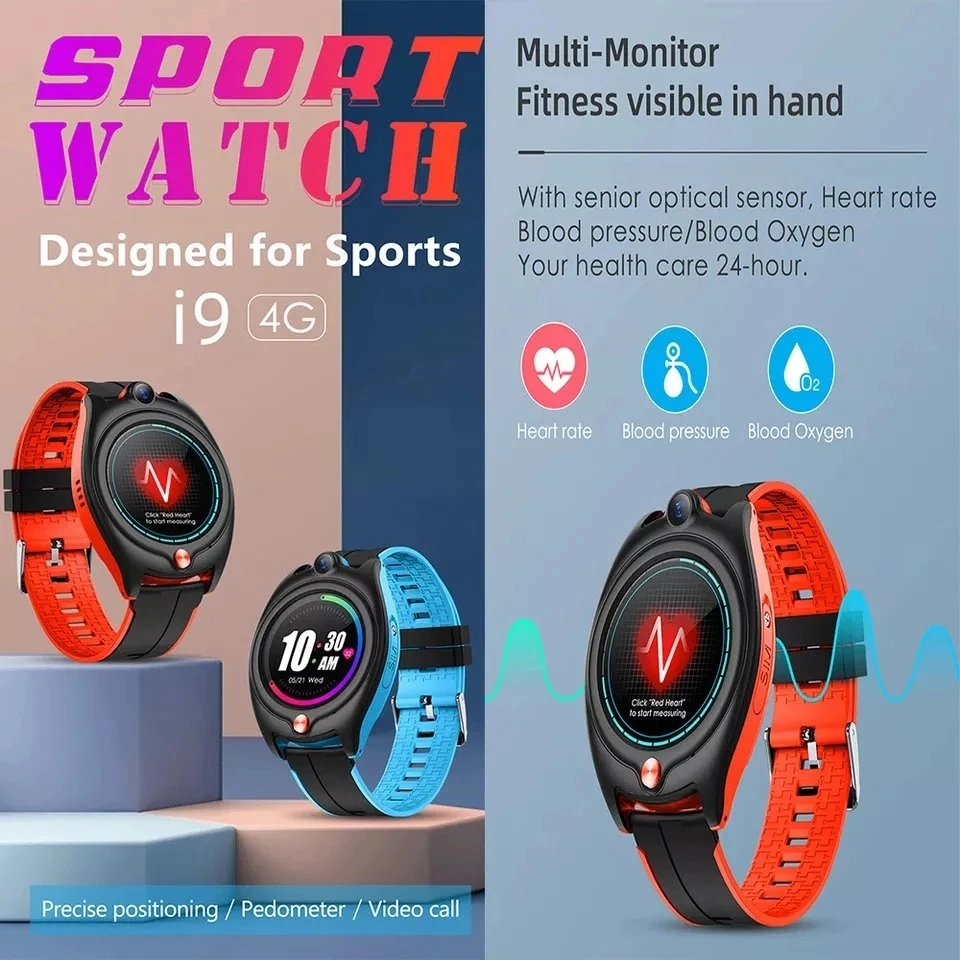 Hot Selling Smart Watch SIM Card Supported Children Kids Digital 4G Smart Watch Smartwatches GPS Location for Kids