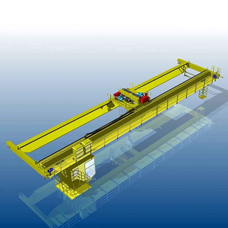 10t Grue électrique à double pont européenne hautement efficace avec machine de levage