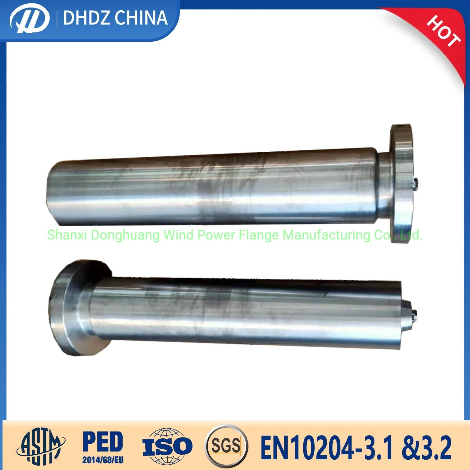 SS316L Pipe Connecting Flange Steel Flange Lwn Long Welding Neck Flanges Nozzle Joint