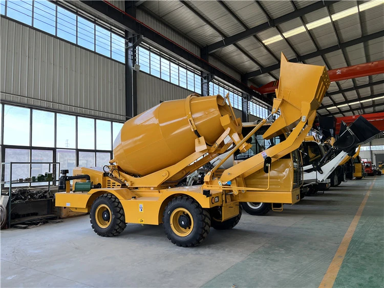 XCMG Concrete Truck Mixer Slm4000I 4m3 Small Mini Self Loading Concrete Mixer