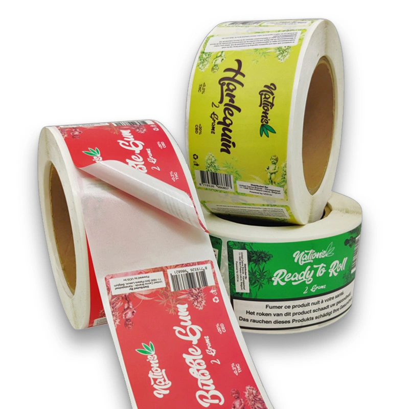 Free Sample Low Price China Manufacturers Logo Maker Custom Sticker Label Paper PVC Label Printing Machine Roll Sticker