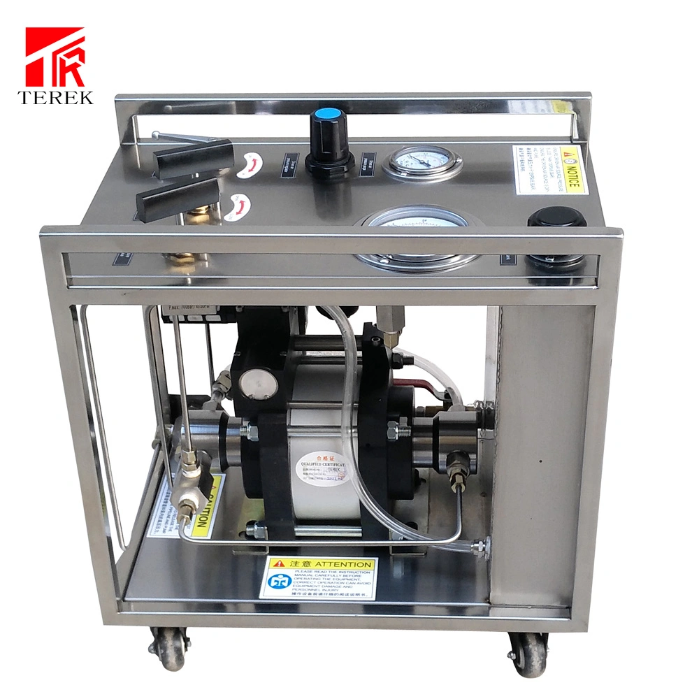 Terek Fluid pressurisé Equipment Series support pour tester les équipements à gaz Avec de l'eau pour l'équipement de test de pression hydrostatique