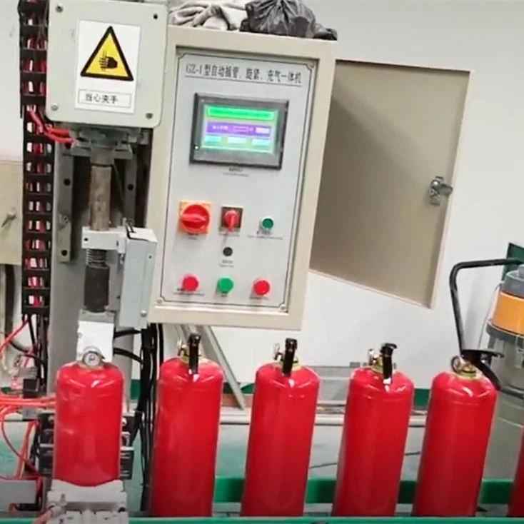 Professional Extintor Lineturkey perfecta soldadura Proyecto Línea de producción