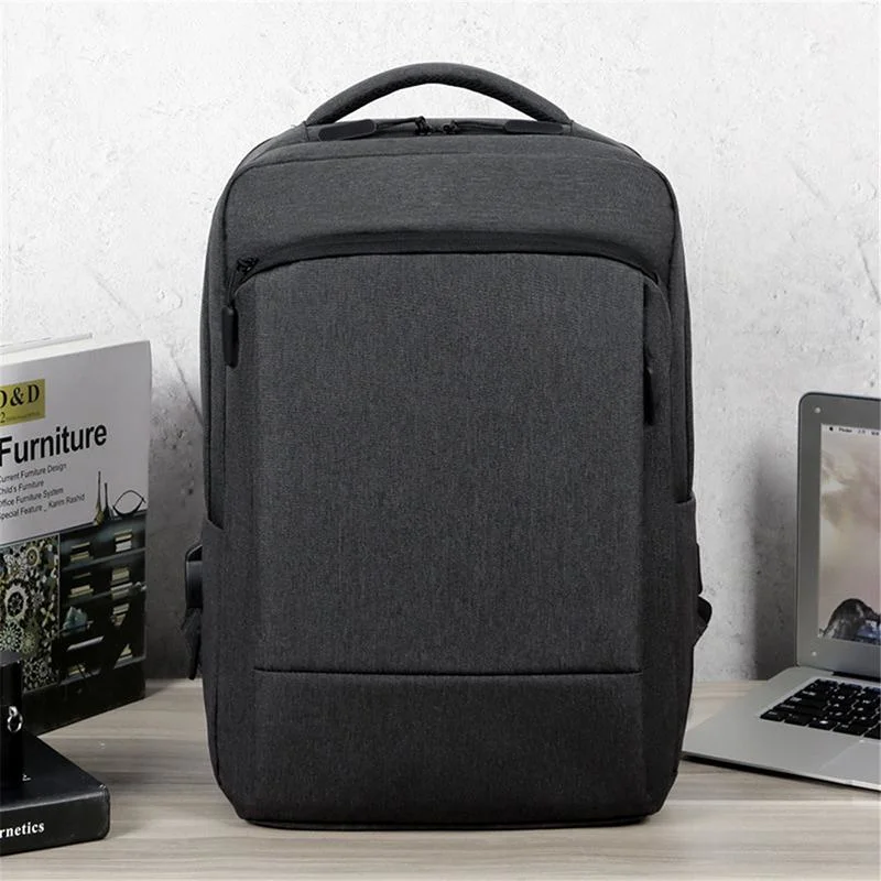 Promotion Laptop Backpack Hiking Woman Slim 17 Inch Golf Tote Good Brand Computer USB Port Bag for Kid Boy School Travel Case